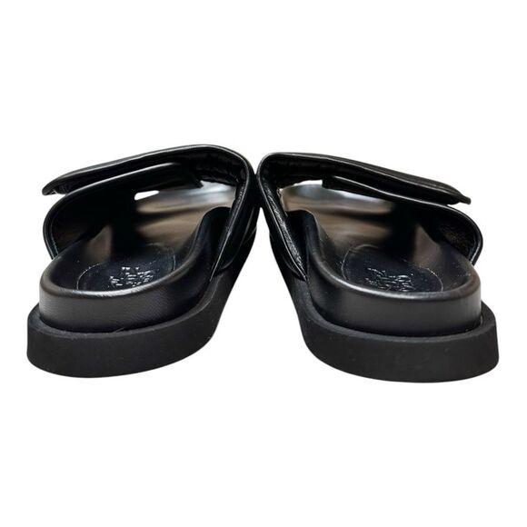 NWOT GIA BORGHINI Black Padded-Strap Open-Toe Sandals - Picture 5 of 5